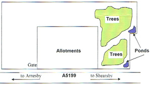 plan of loseby wood